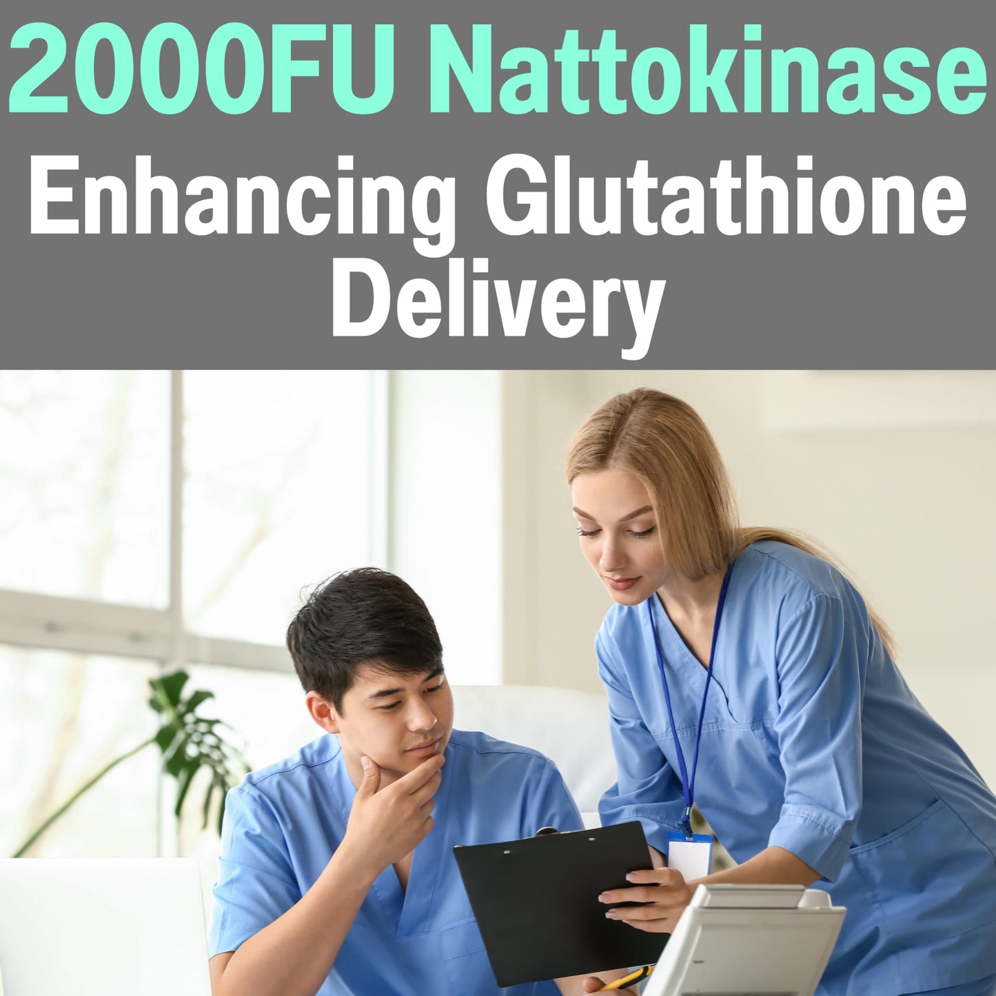 SHIZAM N-Acetyl Cysteine Gummies with Nattokinase & Reduced Glutathione, 60 Gummies