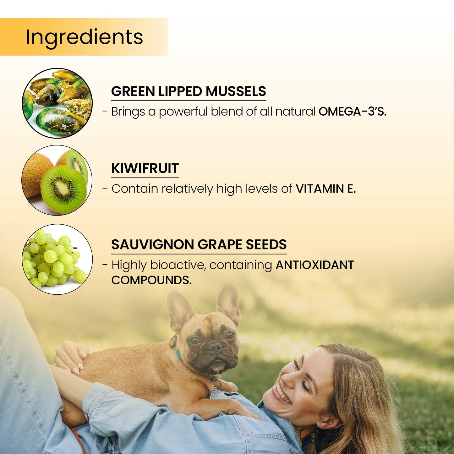 Moxxor Omega 3 for Dogs and Cats Soft Gels, 60 Soft Gels