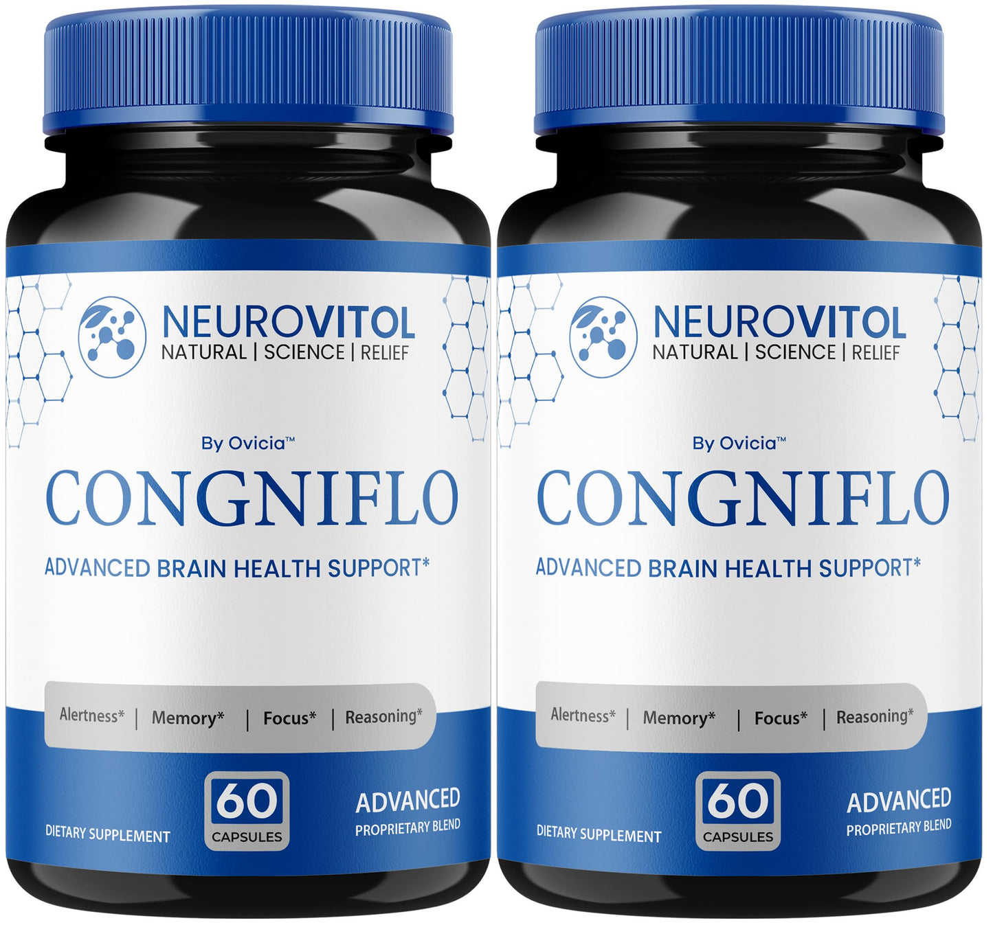 OVICIA NeuroVitol Cogniflo Capsules 120 Capsules