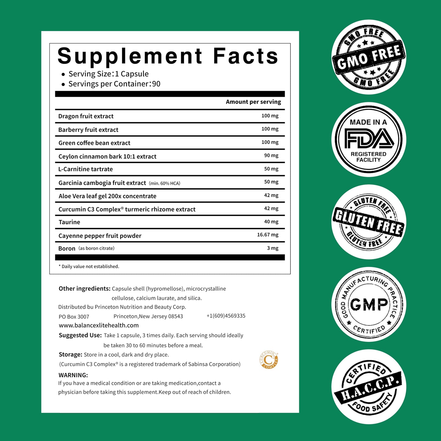 PESINA GLP-1 Supplement Capsule, 90 Capsules