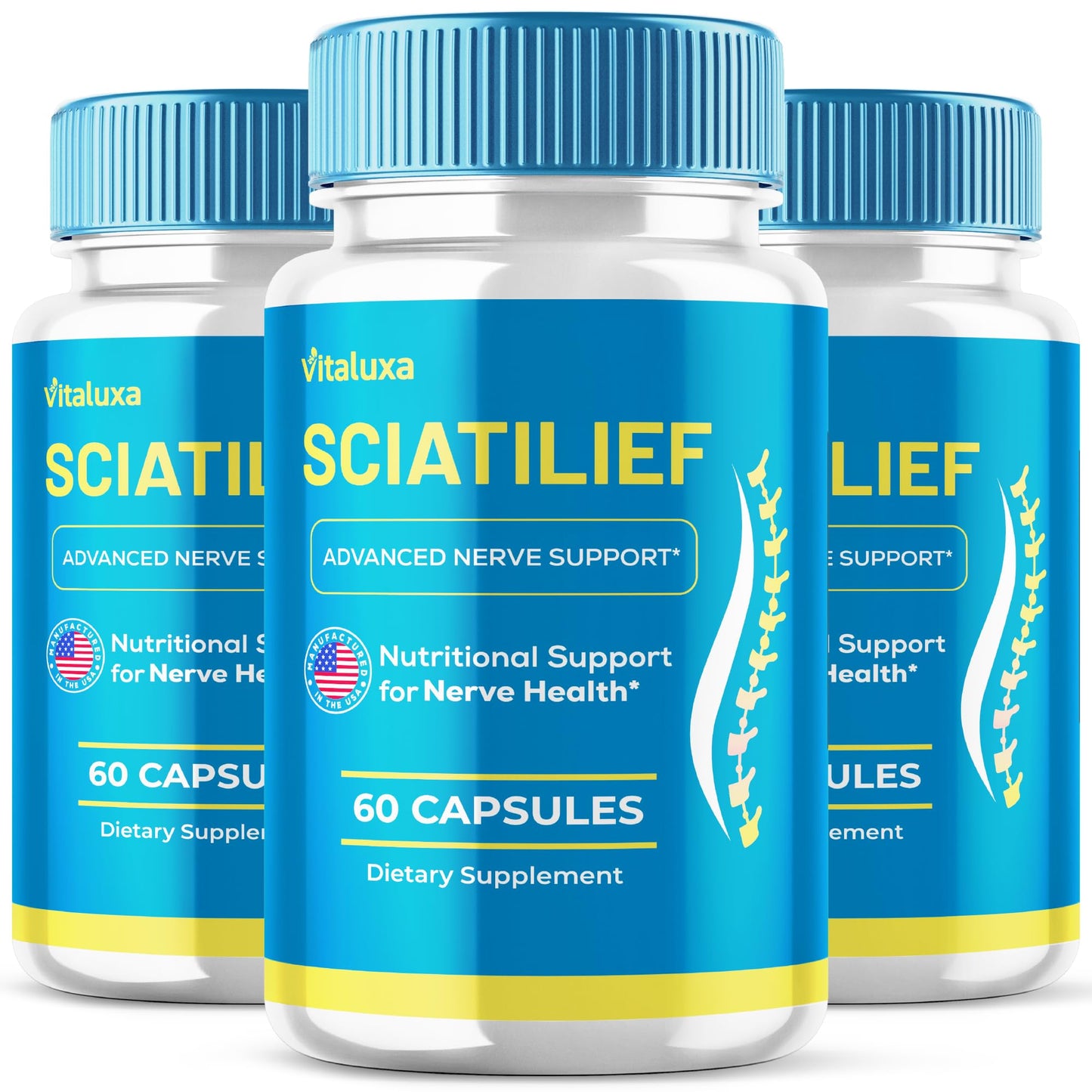 Vitaluxa Sciatilife Vitamin Capsules, 180 Capsules