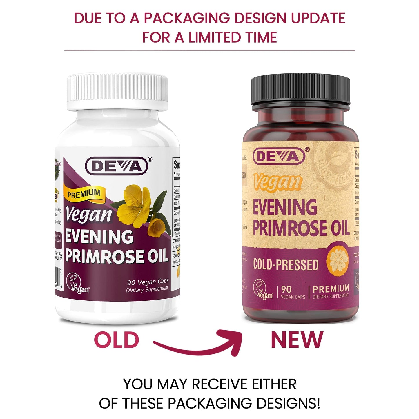 DEVA Evening Primrose Oil Softgels 180