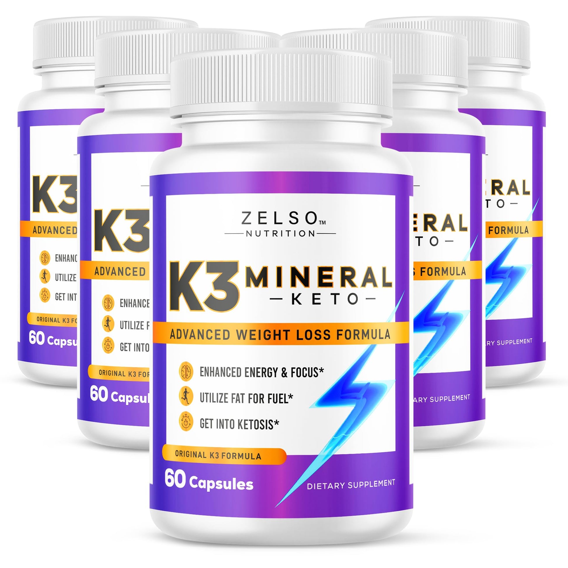 ZELSO K3 Mineral Weight Loss Pills Capsules 300