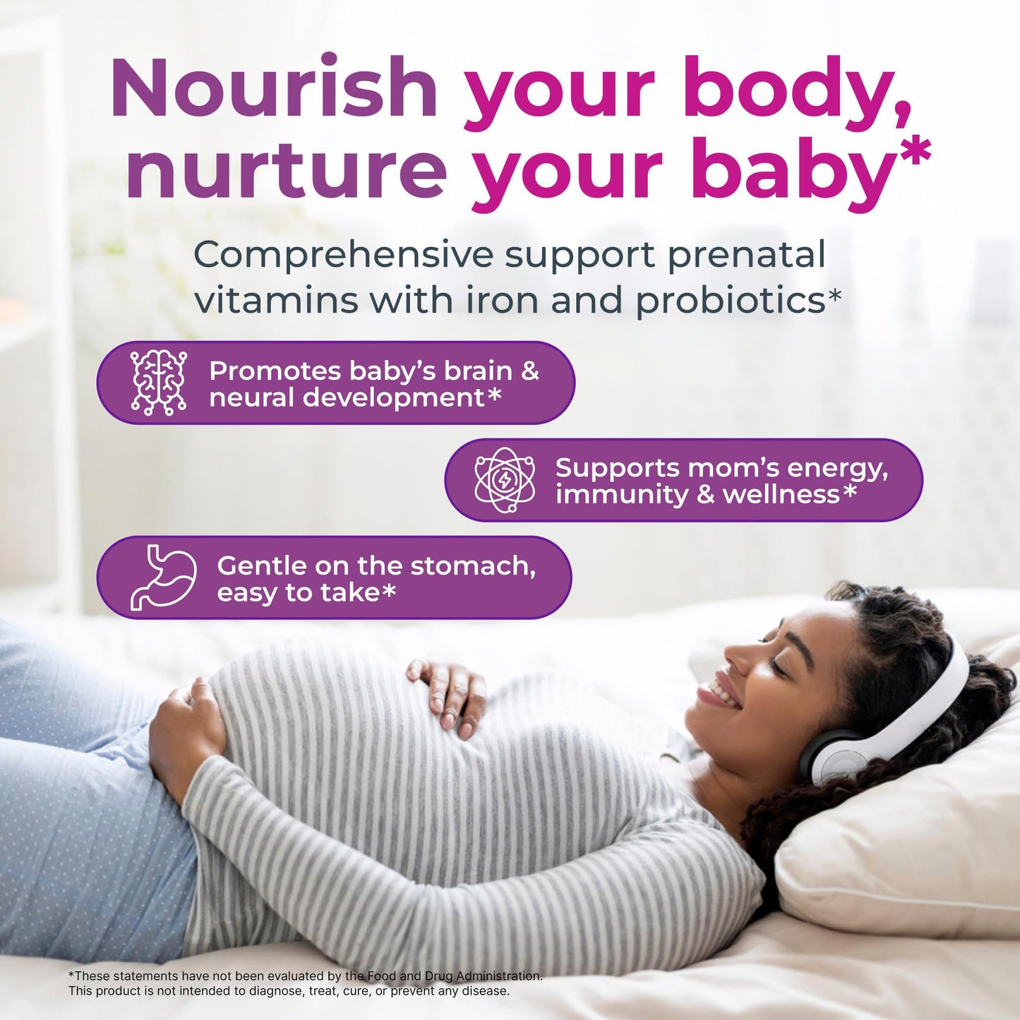 NatureGenX Methyl Prenatal with Probiotics Capsules, 60
