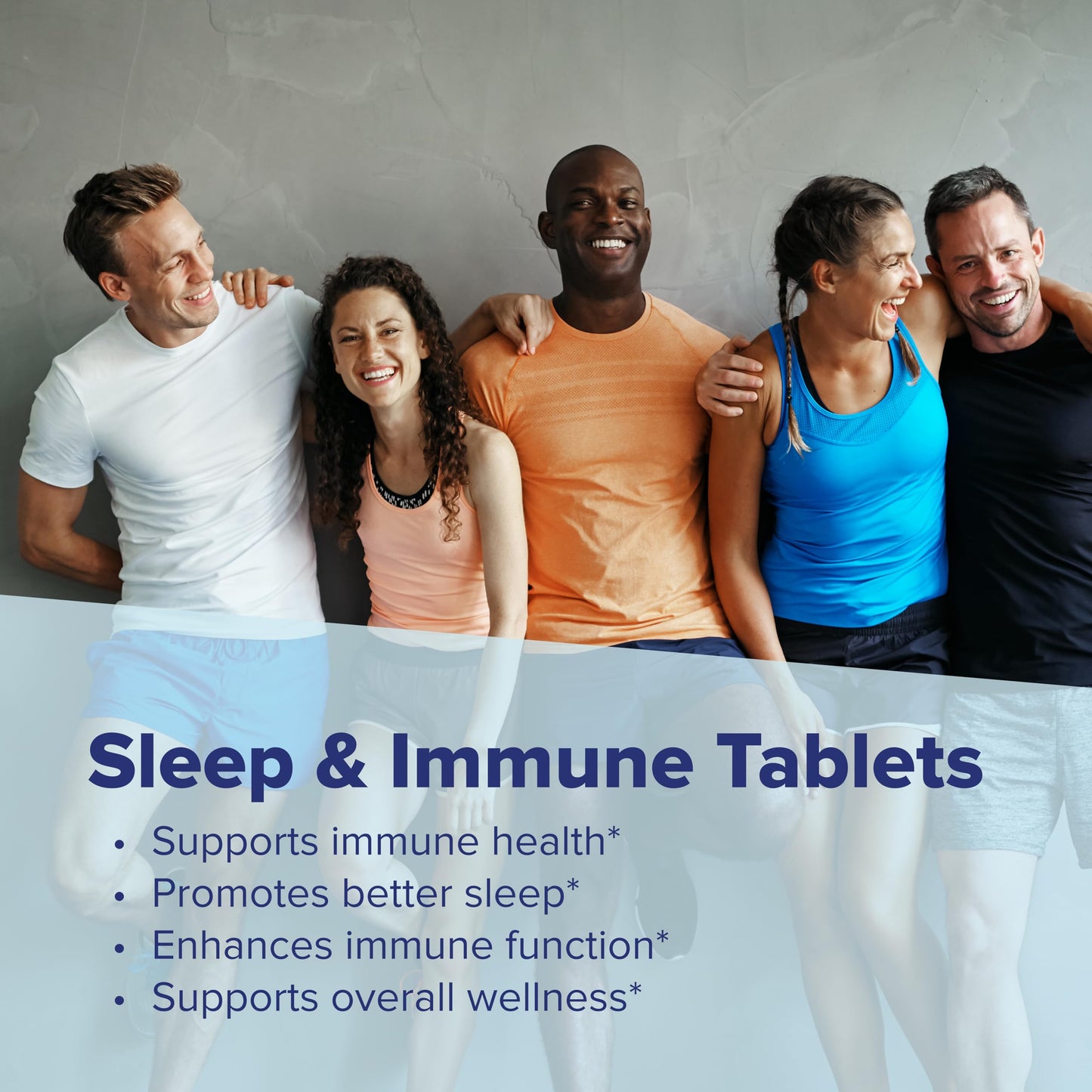 Superior Source Sleep & Immune Health Supplement Tablets, 90 Count