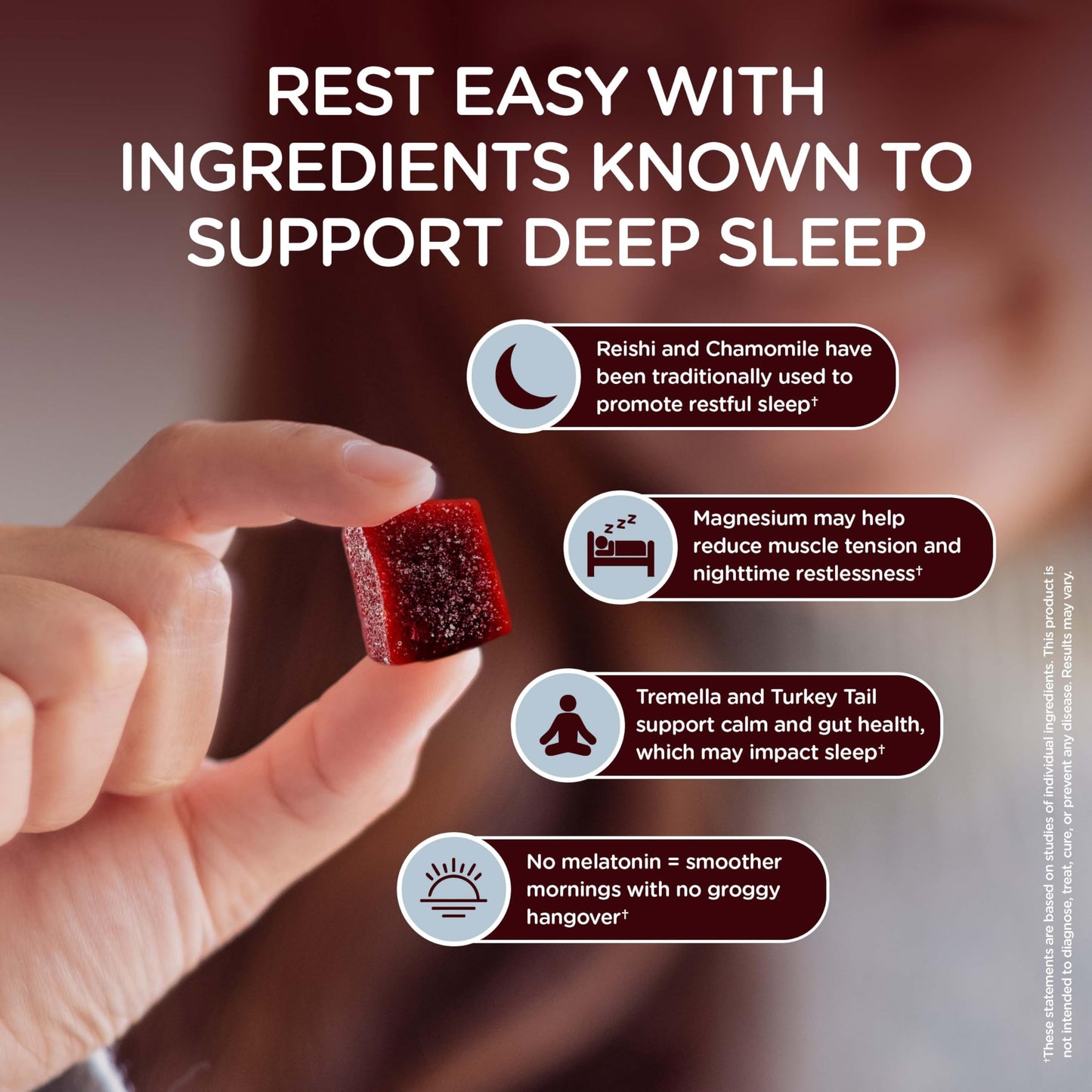Funkti Mushroom Sleep Gummies 30 Count