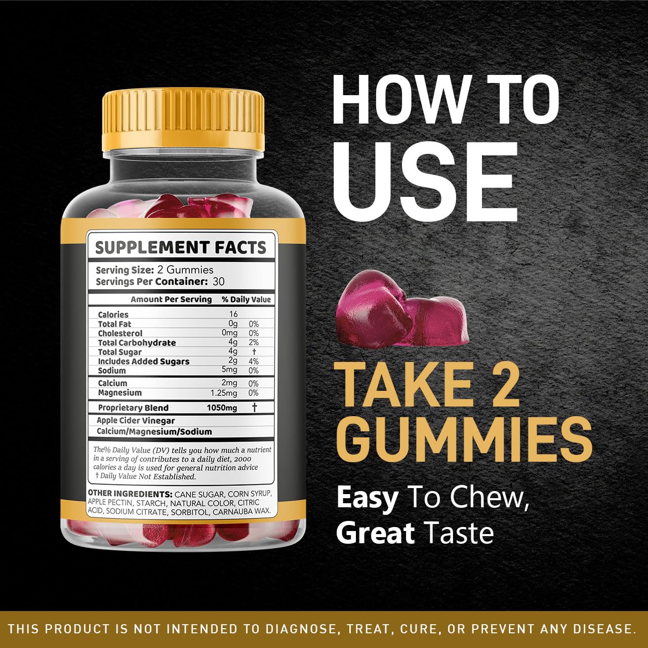 LIVORKA Wild Buffalo Gummies For Men, 180 Gummies