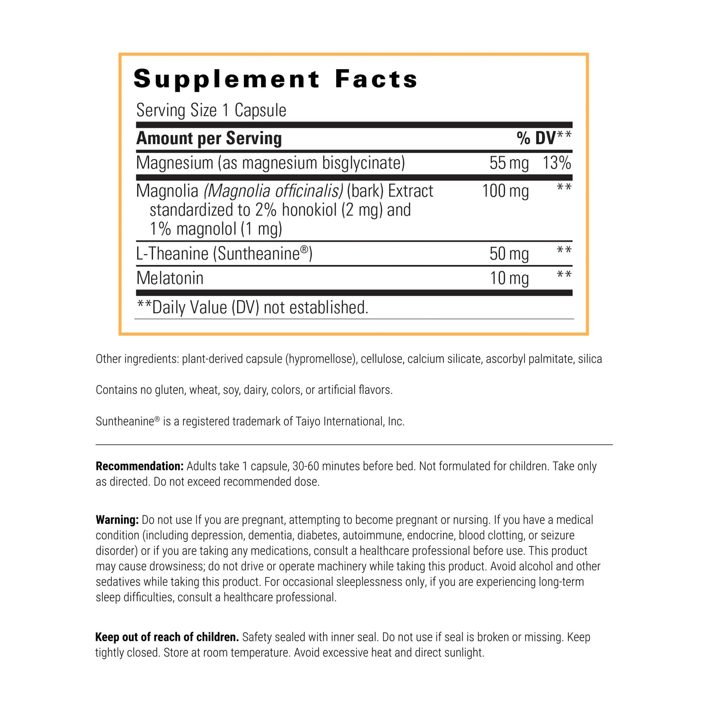 Integrative Therapeutics ProThrivers Wellness Sleep Capsules, 60 Count