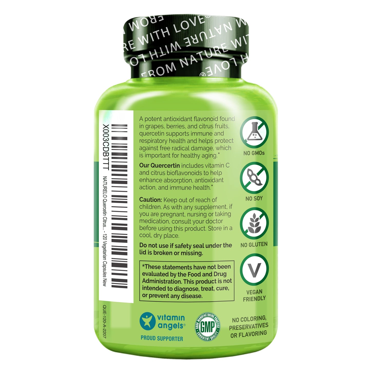 NATURELO Quercetin Citrus Bioflavonoid Complex Capsule 240