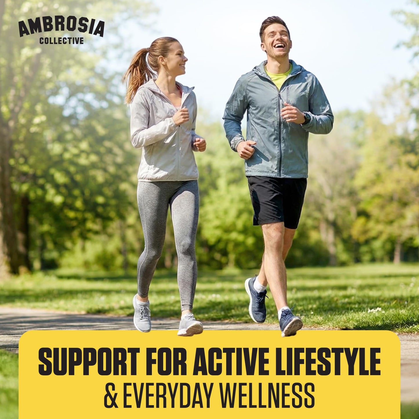 Ambrosia Golden Super Turmeric Bioavailable Curcumin HydroCurc Gut, Brain & Joint Support 765mg Active Curcuminoids Capsules 60 Count