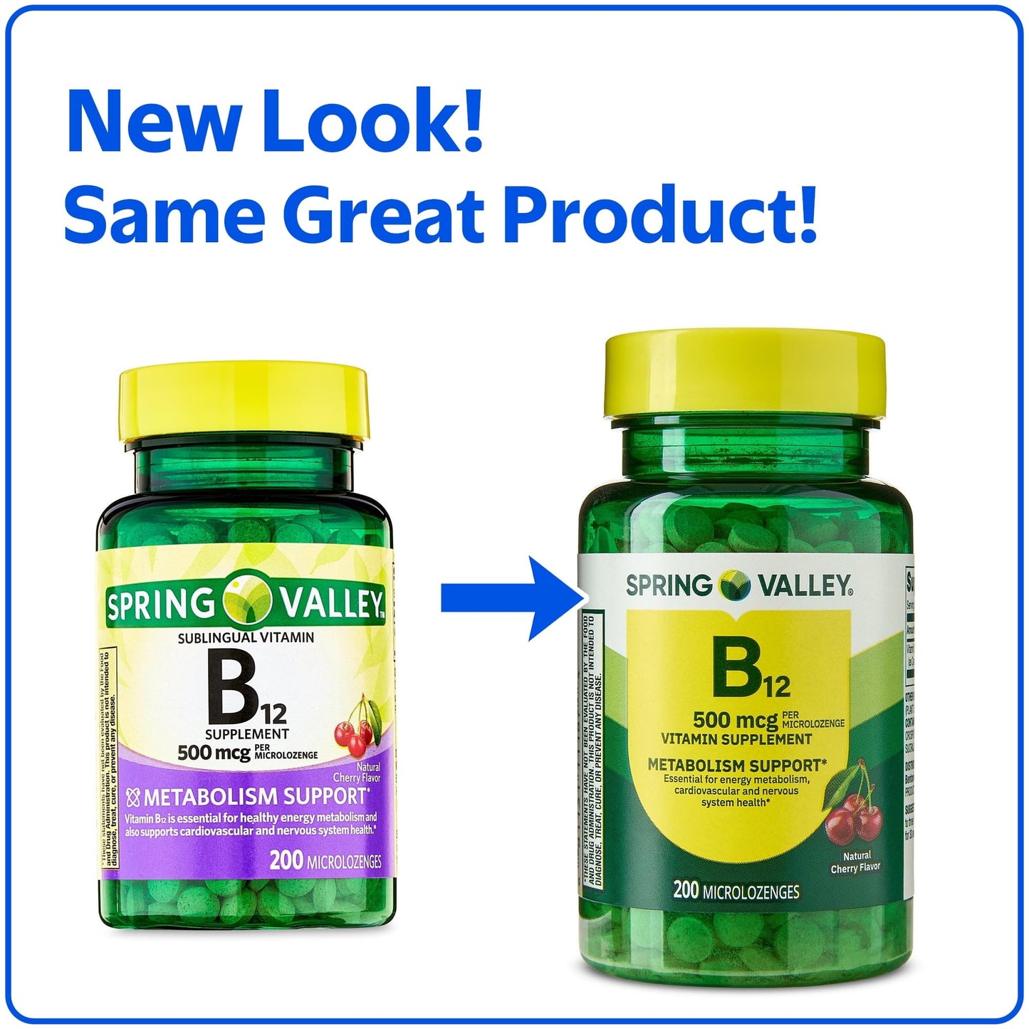 BASKETGOODS Sublingual B12 500 mcg Microlozenges 200 Count