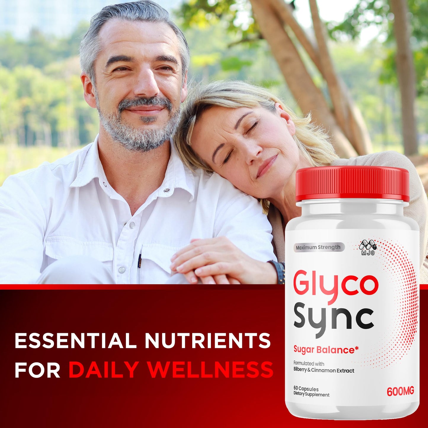 MJO Glyco Sync Capsules, 300 Capsules