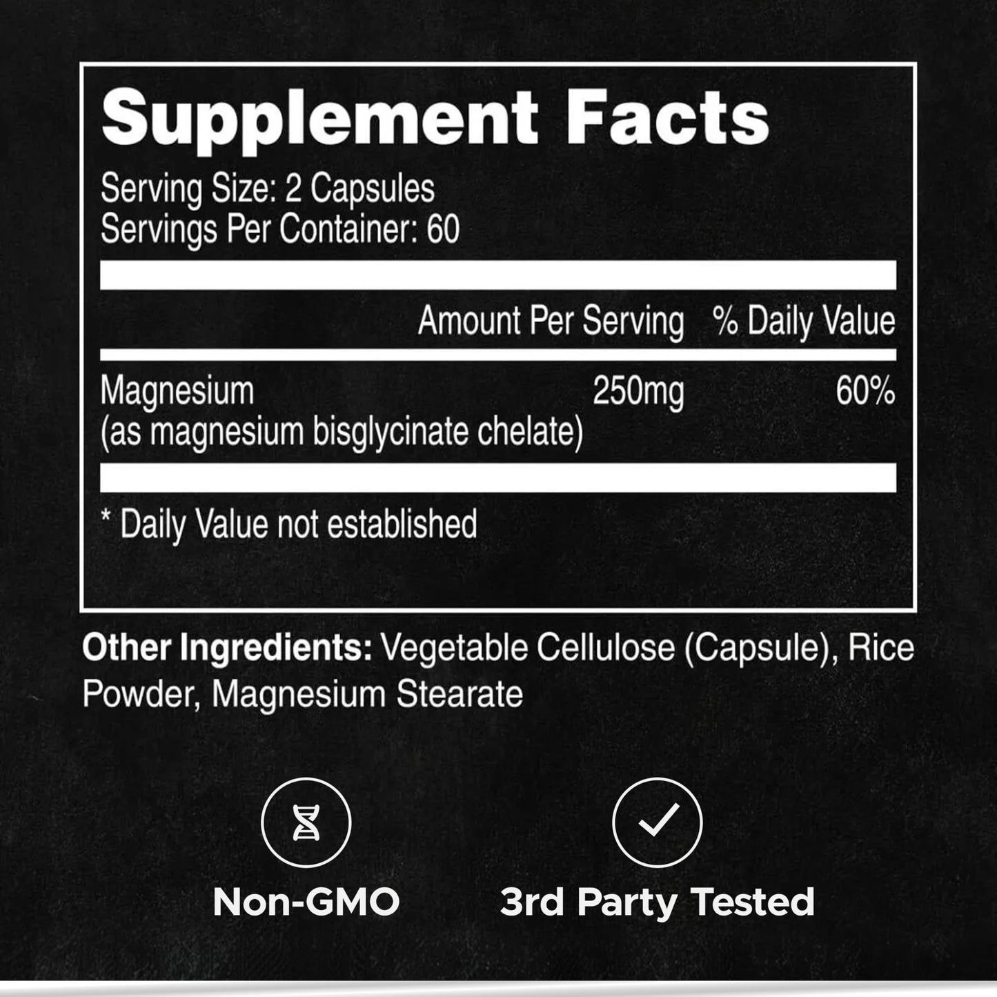 LIFEAID FITAID Essentials Magnesium Glycinate Recovery 120 Capsules