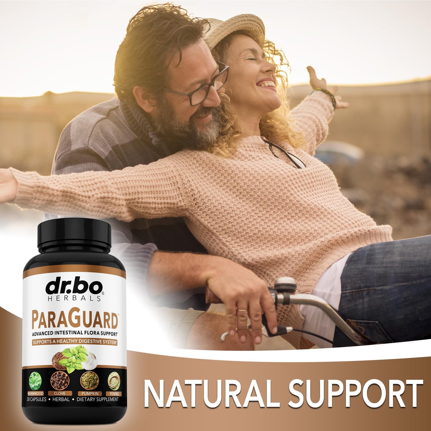 DR. BO ParaGuard Cleanse Detox Pills Capsules 30 Count