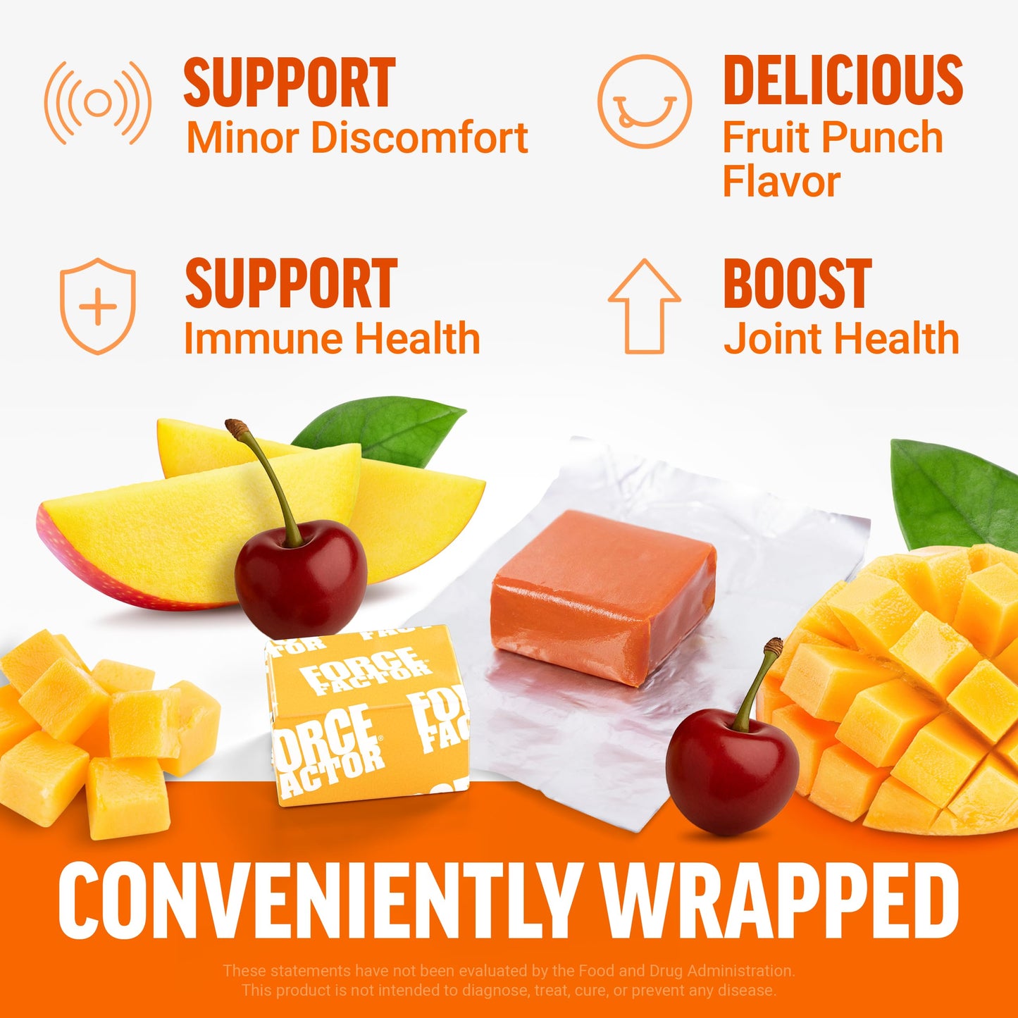 Force Factor Better Turmeric Maximum Joint Support 1075mg Curcumin with Ginger Soft Chews, 180 Count