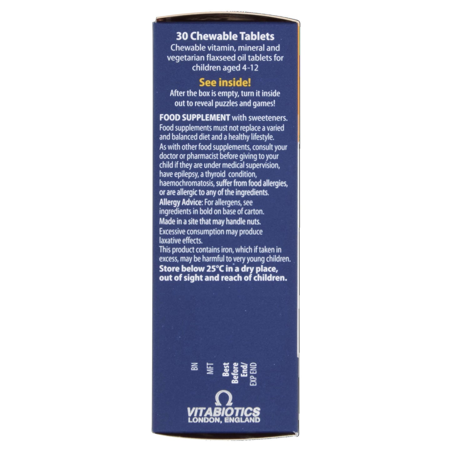 Wellkid Chewable Tablets, 30 Count