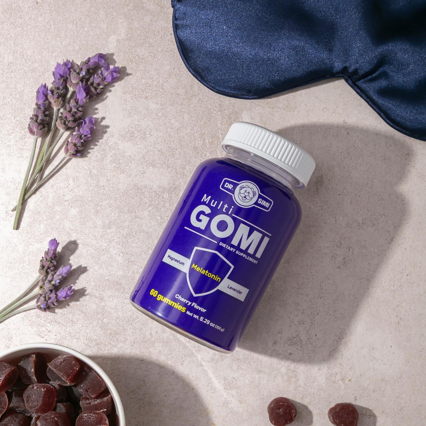 MULTI GOMI Dr. SImi Melatonin + Magnesium Gummies 1 Count