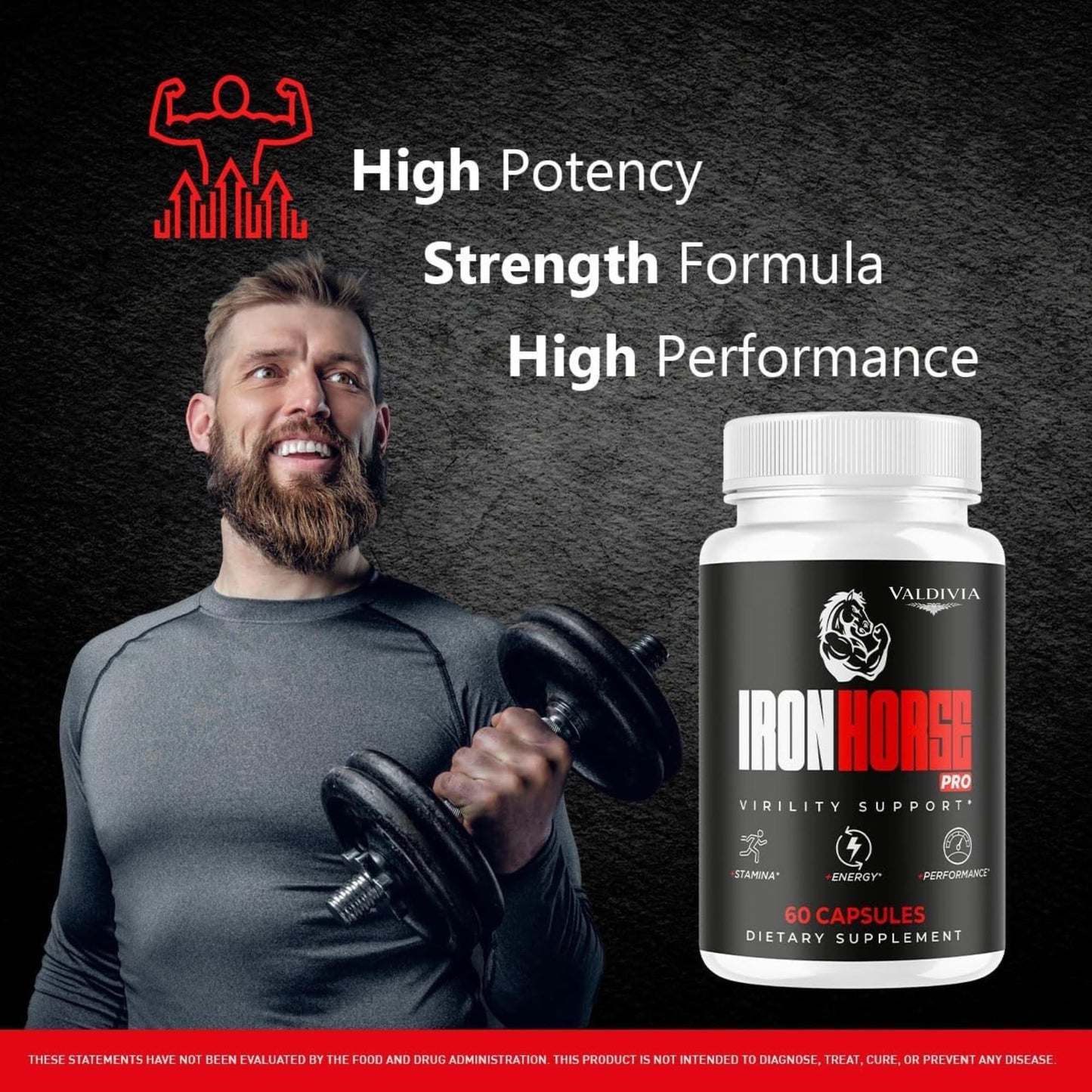 Valdivia Iron Horse Pro 120 Capsules