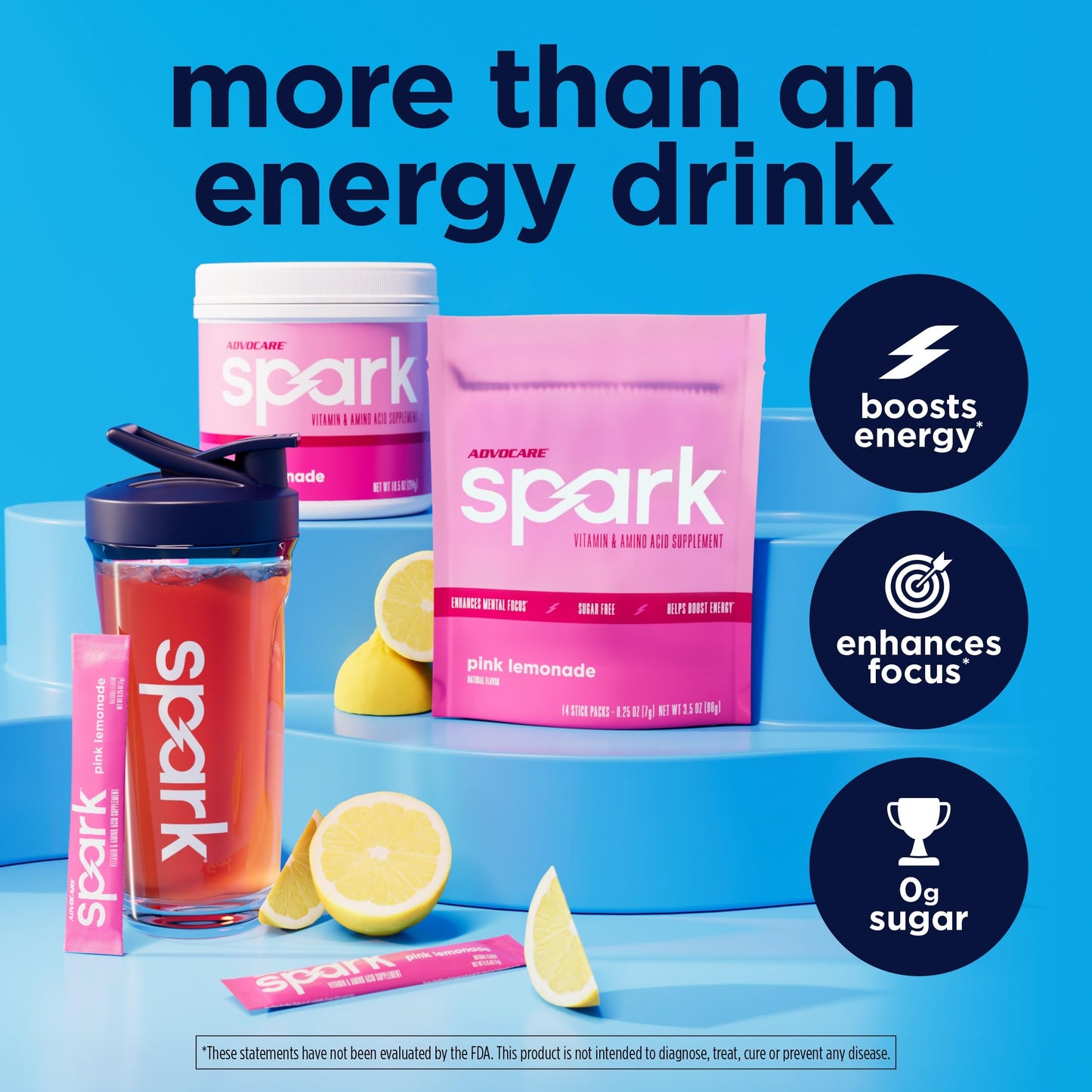 AdvoCare Spark Energy & Focus Powder 10.5 oz