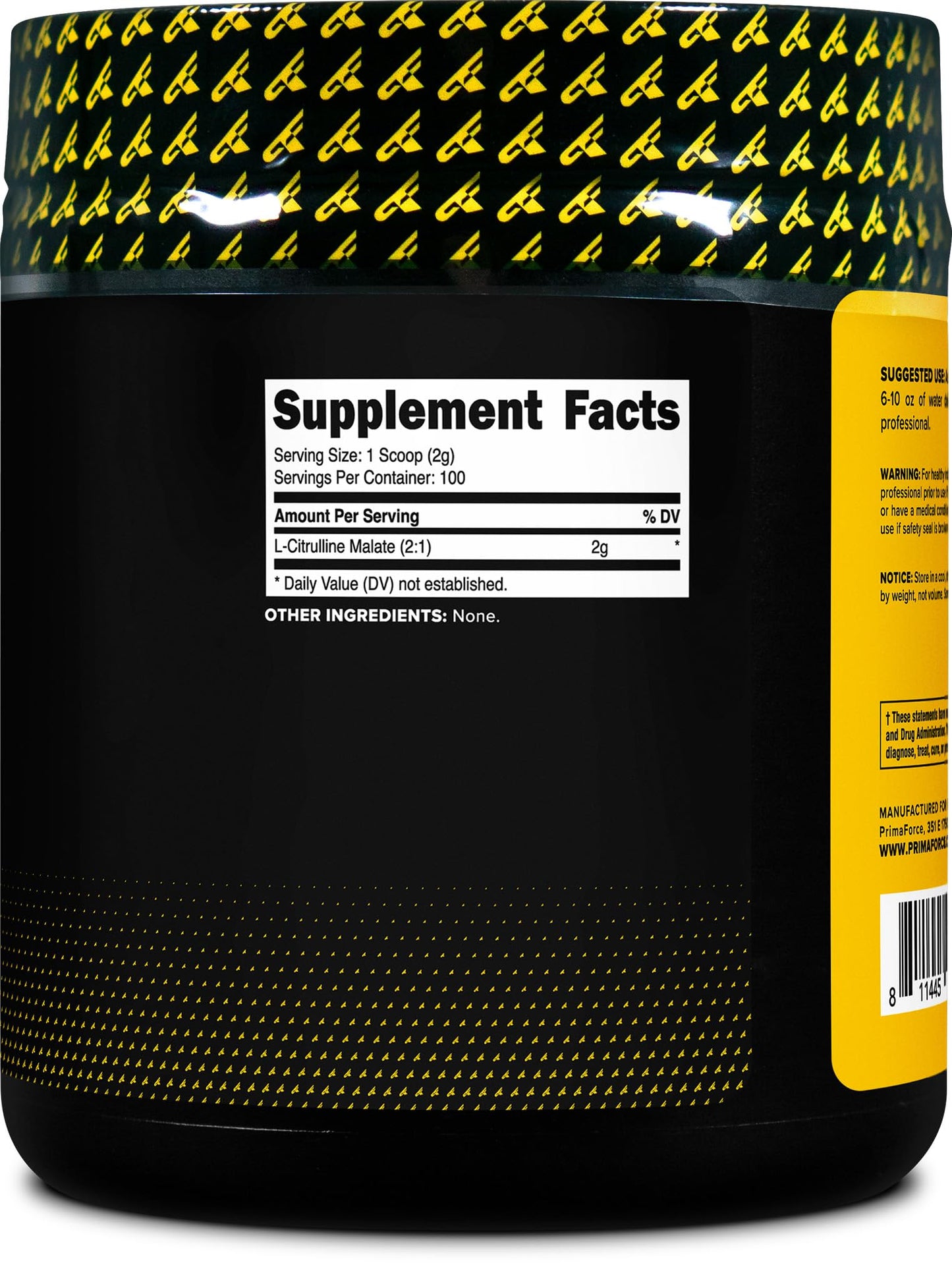 Primaforce L-Citrulline Malate Powder 7 Ounce