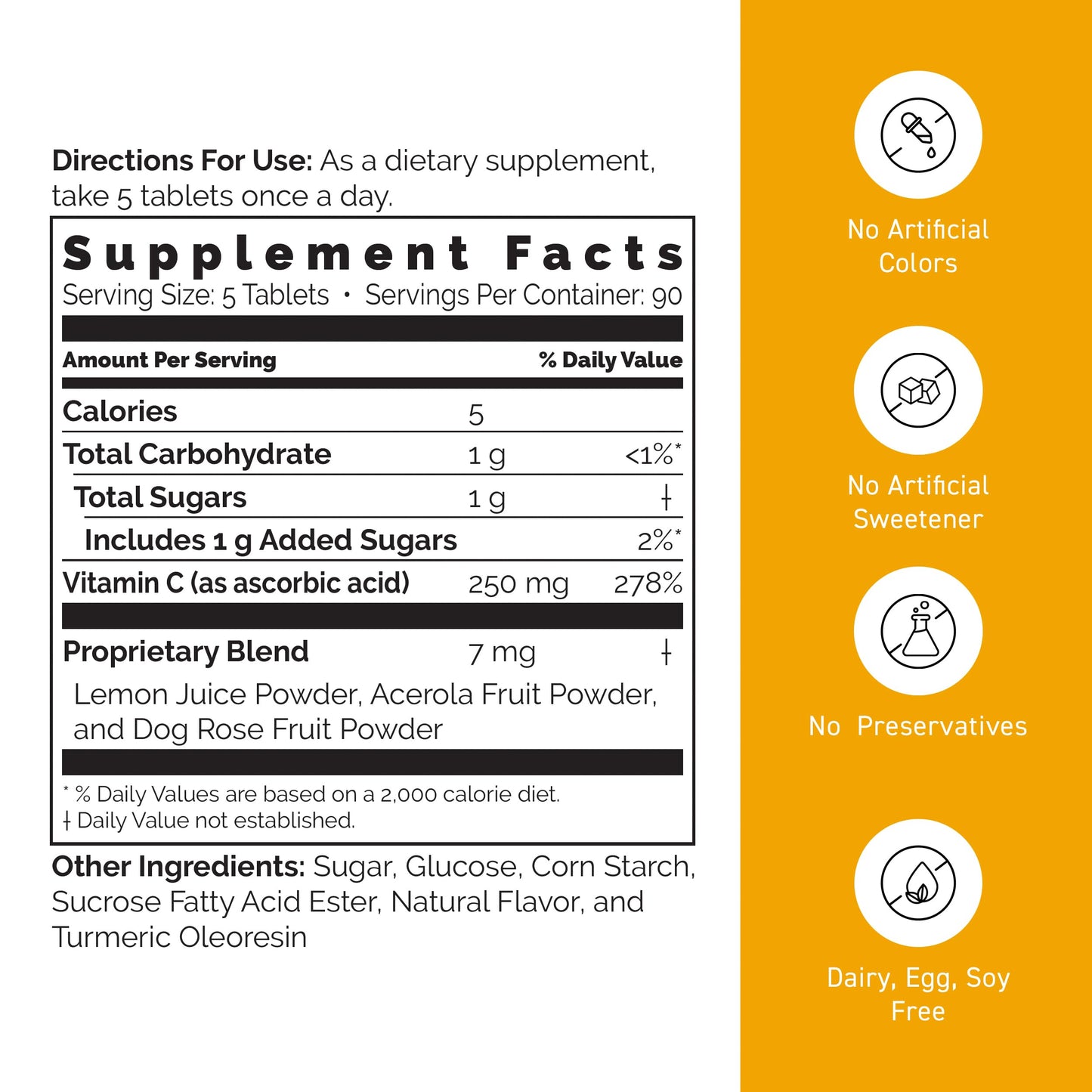 Umeken C-Balance Chewable Vitamin C Supplement, 4.8 Ounce