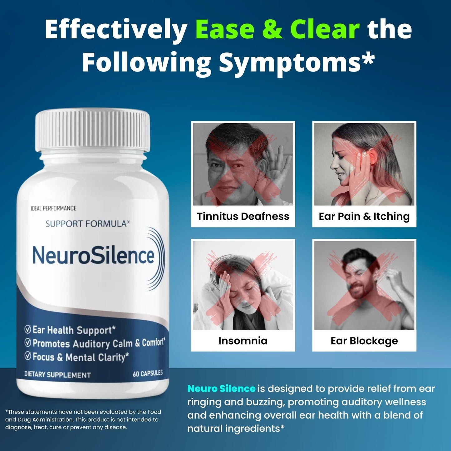 IDEAL PERFORMANCE Neurosilence Capsules 120 Capsules