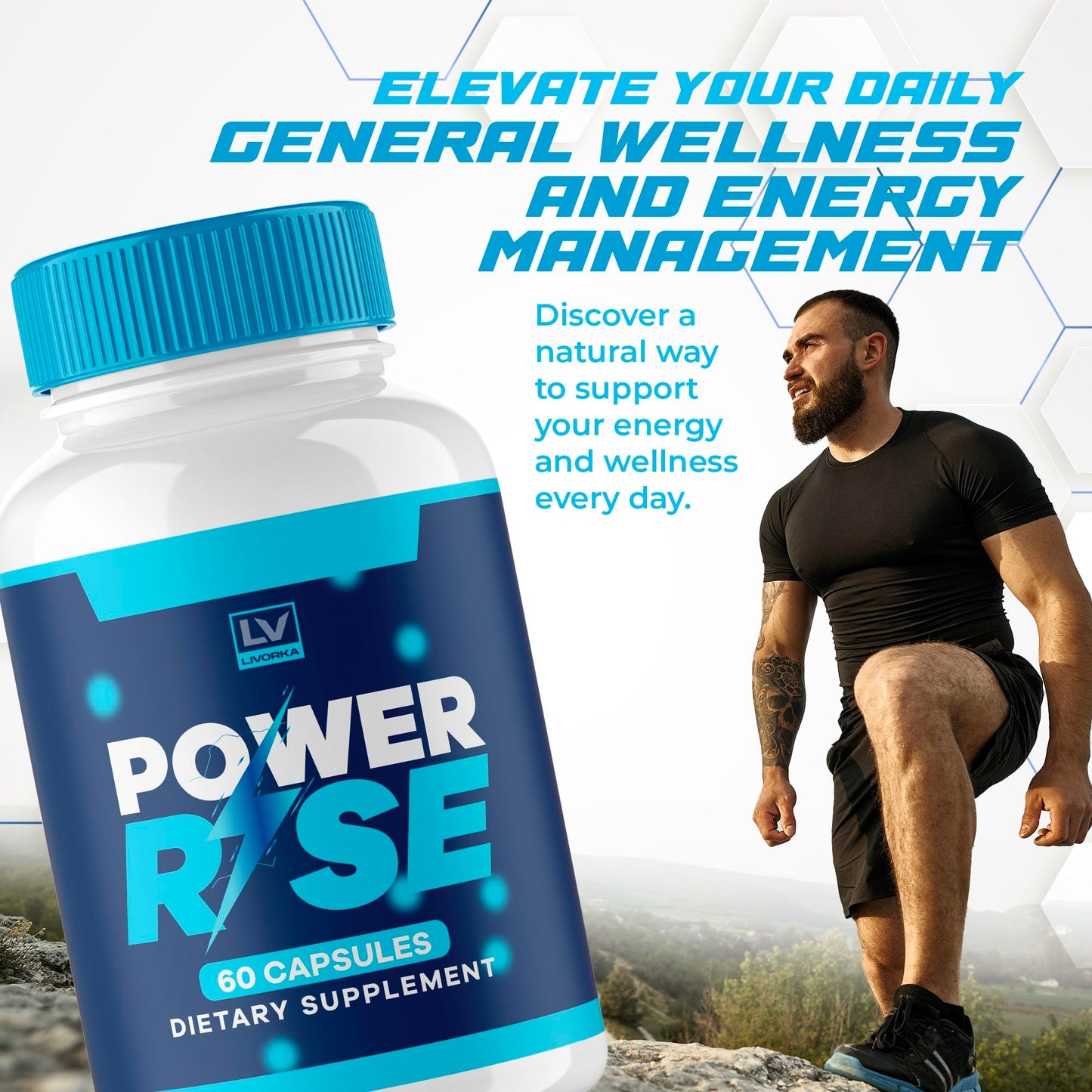 LIVORKA Power Rise Capsules, 120 Capsules