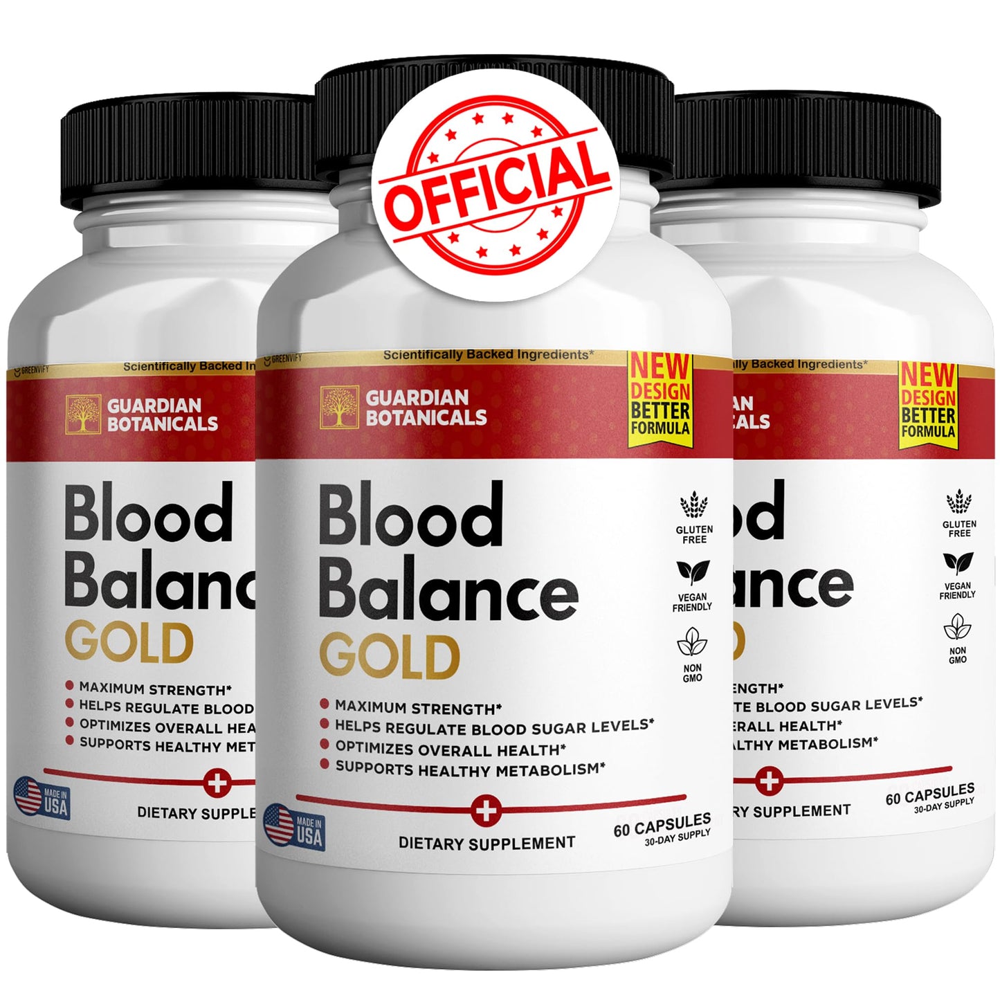 GREENVIFY Blood Balance Capsules, 180 Capsules