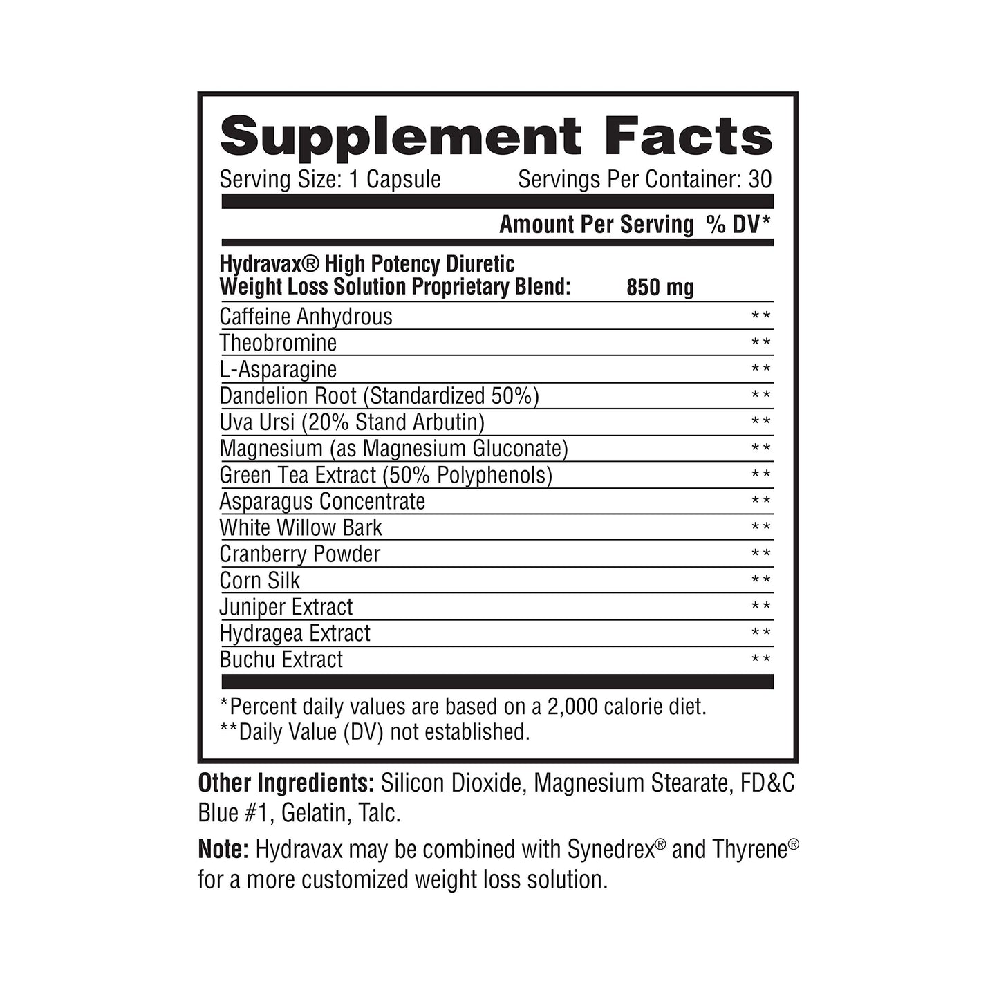 Metabolic Nutrition Hydravax Capsule, 30 Count