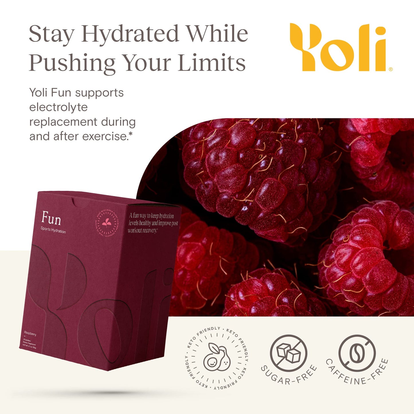 Yoli Electrolyte Powder Packets, Alkalete Blend, 4.7 Ounce Pack of 1