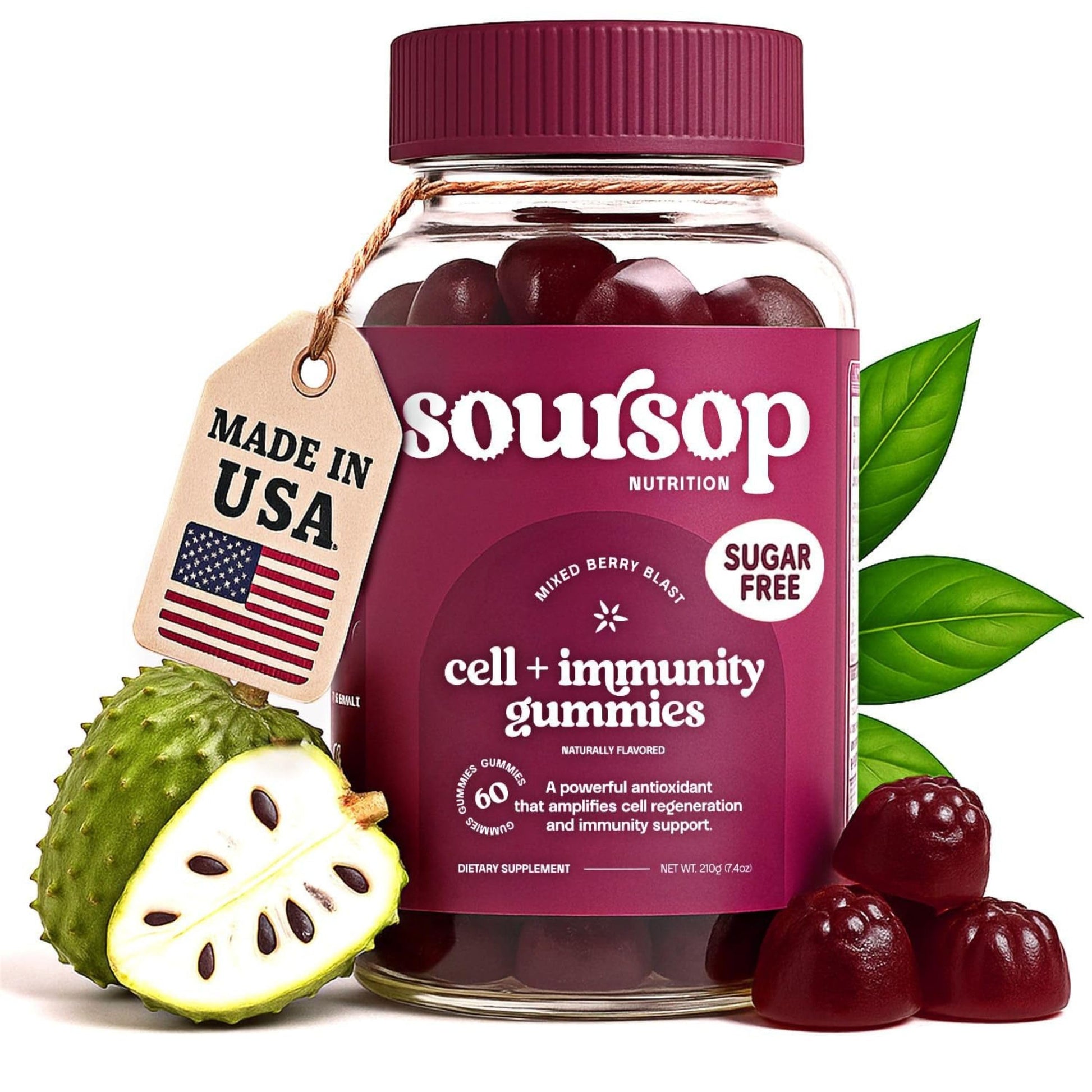 Soursop Nutrition Soursop Graviola Gummies Gummy 1 Count