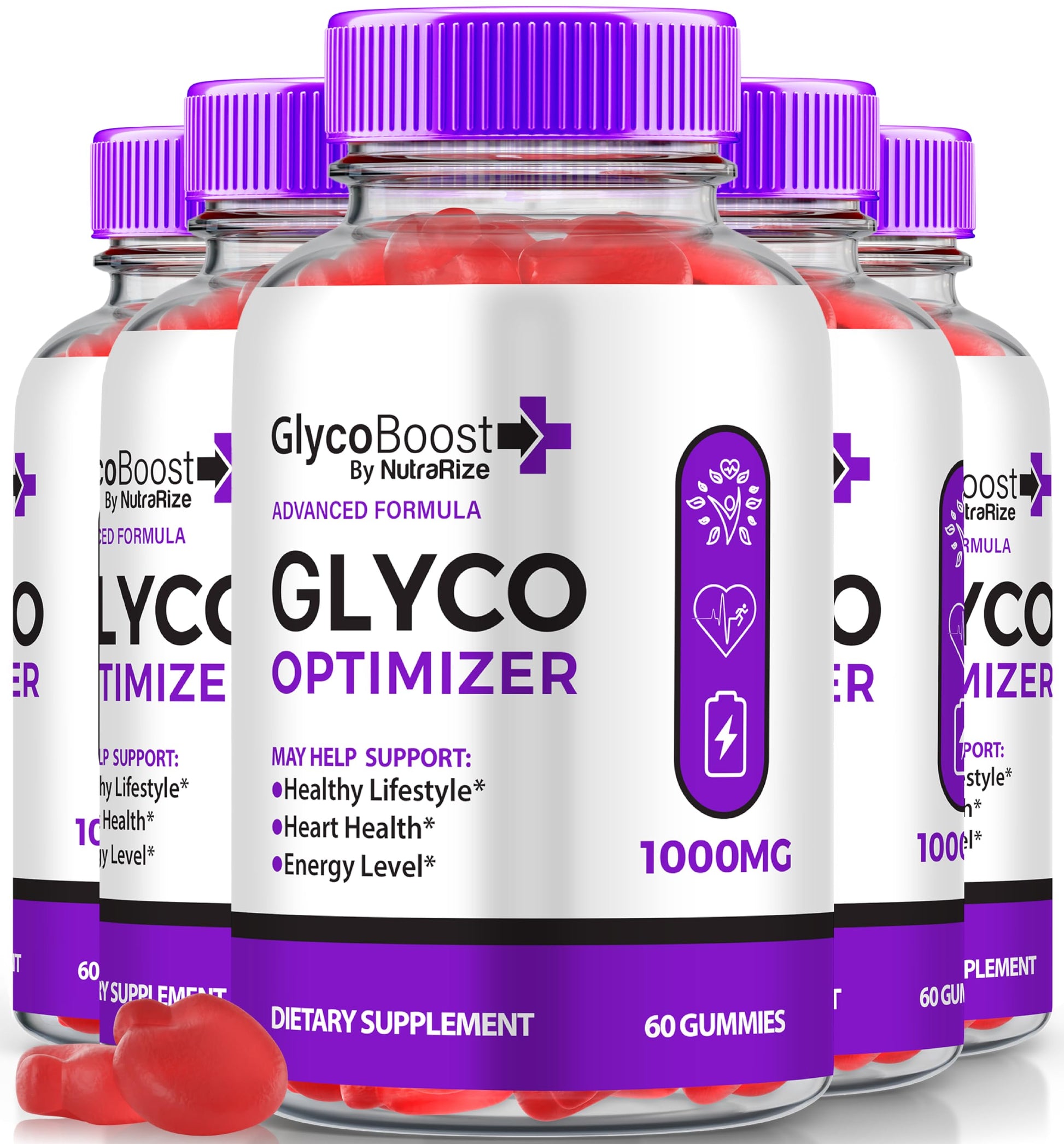 NutraRize GlycoBoost Gummies 300 Gummies