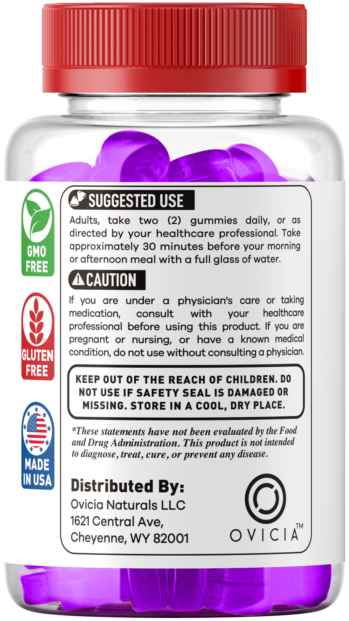 OVICIA PrimeBeast XR Gummies 120 Gummies