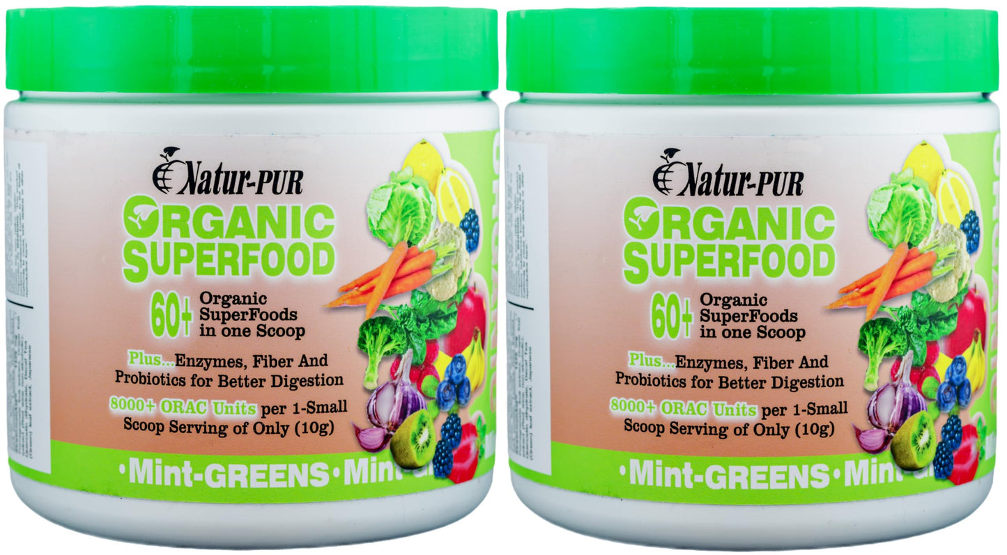 Natur-Pur Organic Greens Superfood Powder 21.2 oz