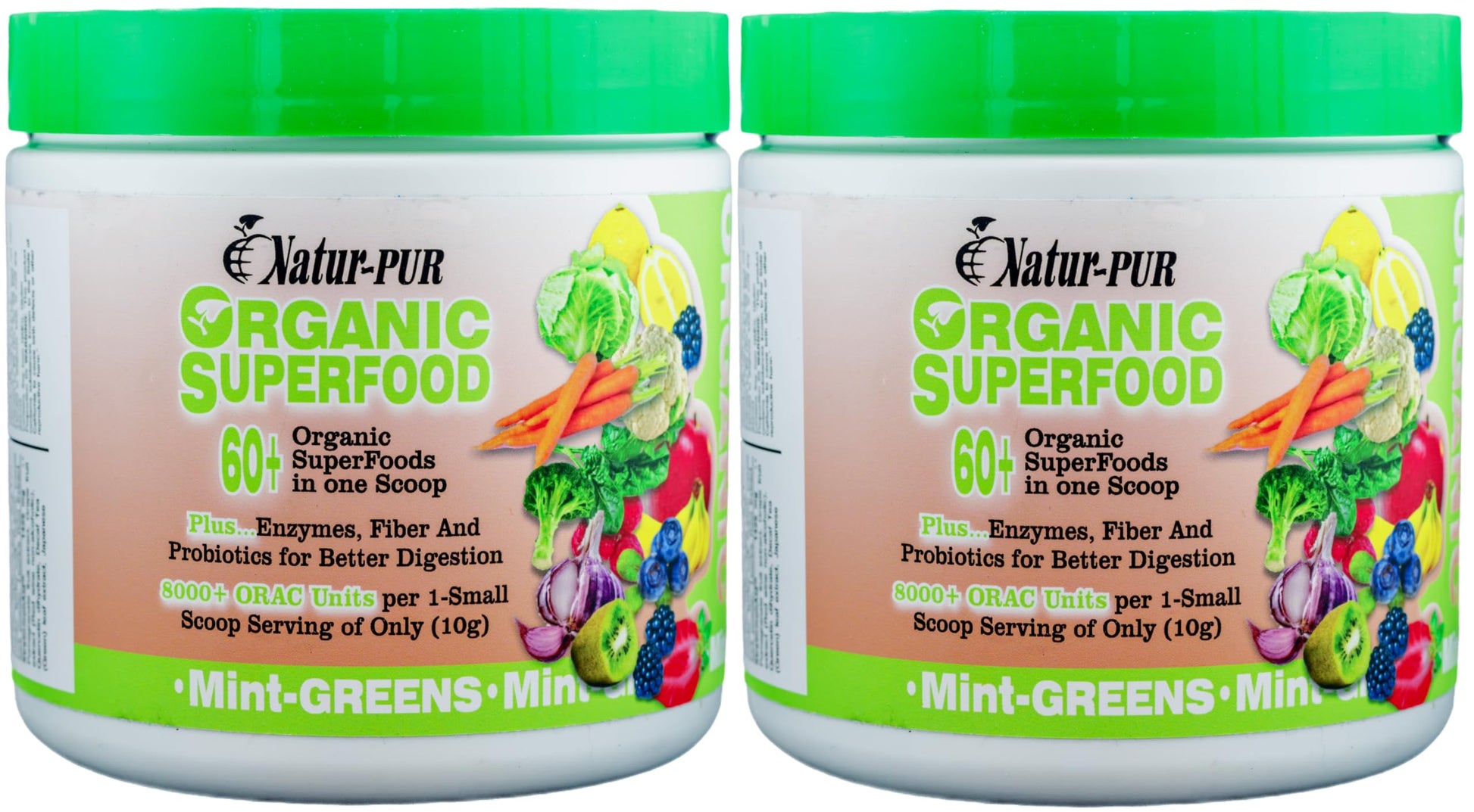 Natur-Pur Organic Greens Superfood Powder 21.2 oz