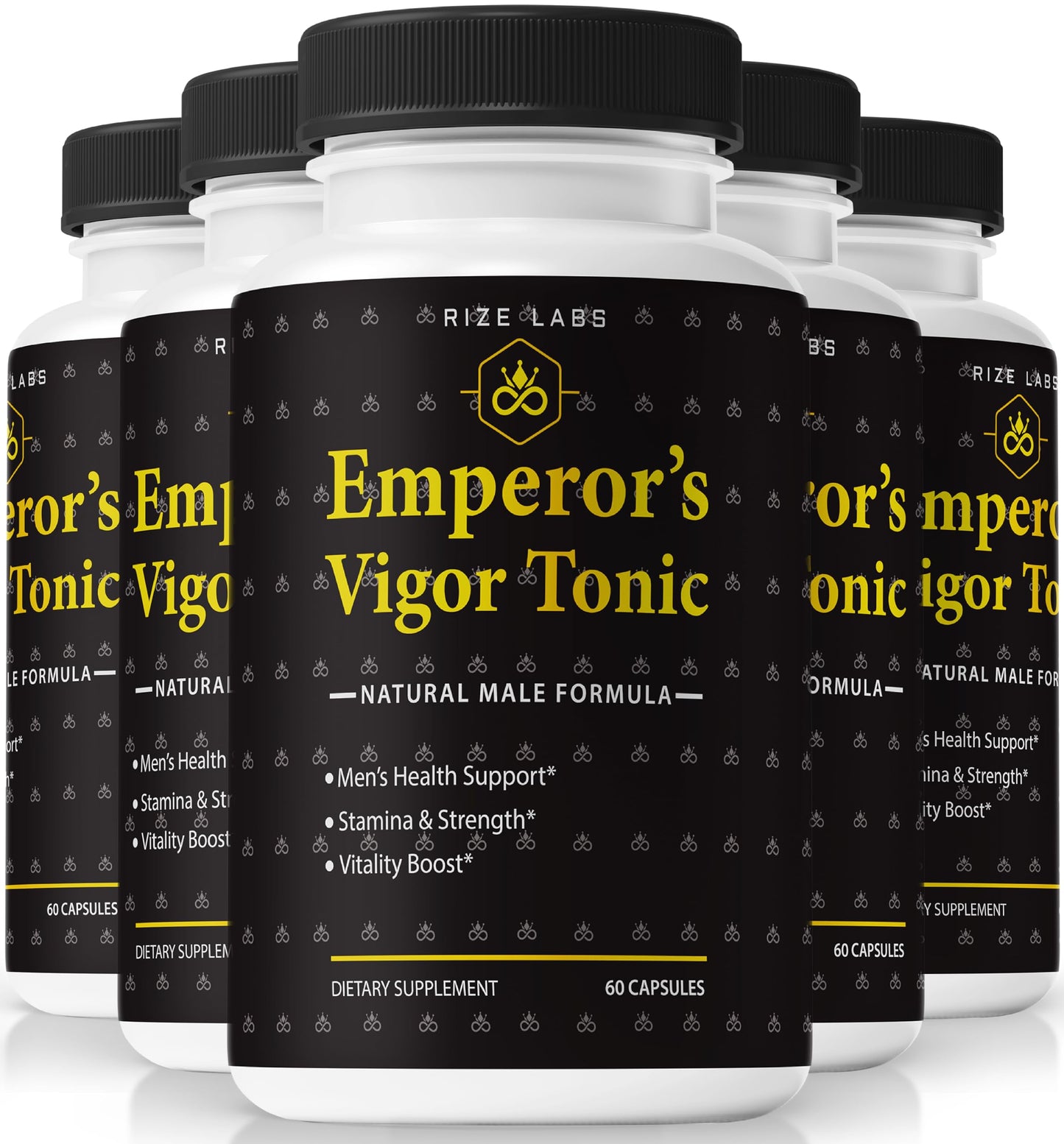 Rize Labs Emperor's Vigor Tonic for Men Capsule, 300 Capsules