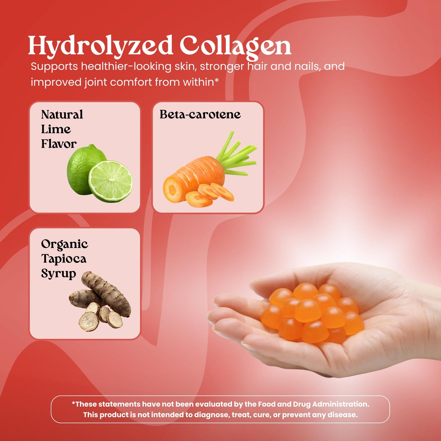 VITA GLOBE Collagen Gummies 60 Count