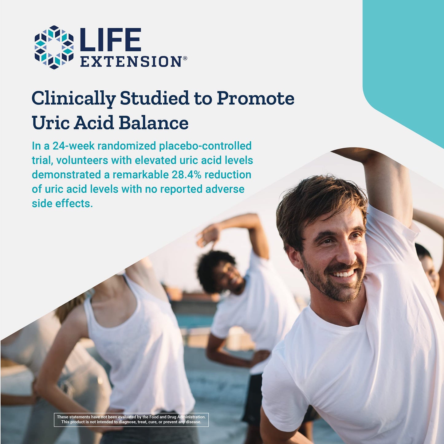 Life Extension Uric Acid Control Capsule, 60 Capsules