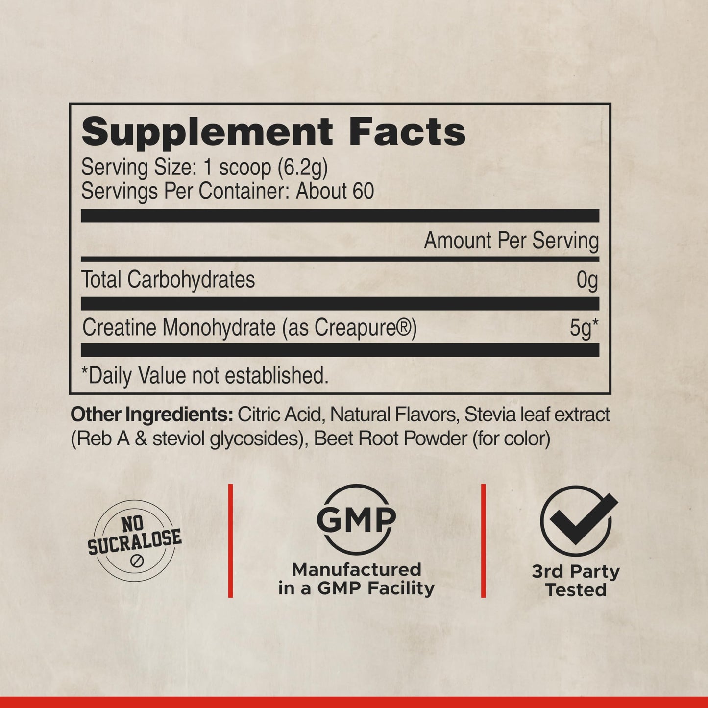 LIFEAID FITAID Creatine Monohydrate Powder with CreaPure, Fuji Apple Flavor, 14 Single-Serve Packs