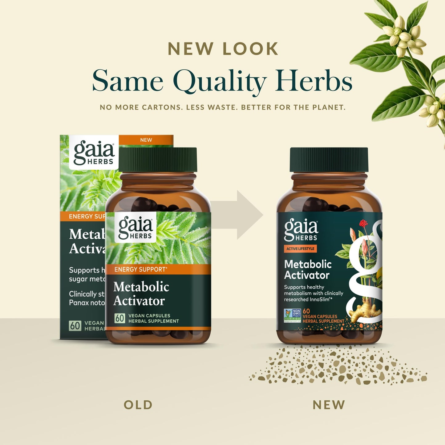 Gaia Herbs Metabolic Activator AMPK Pathway Support Capsule 60