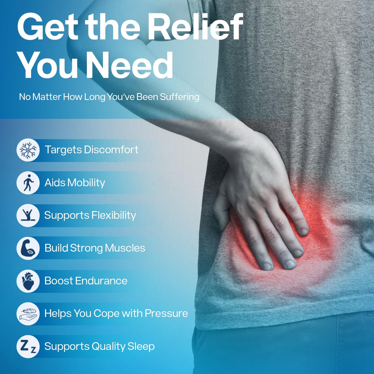 SciatiEase Sciatic Nerve Health Support Supplement Capsule, 120 Capsules