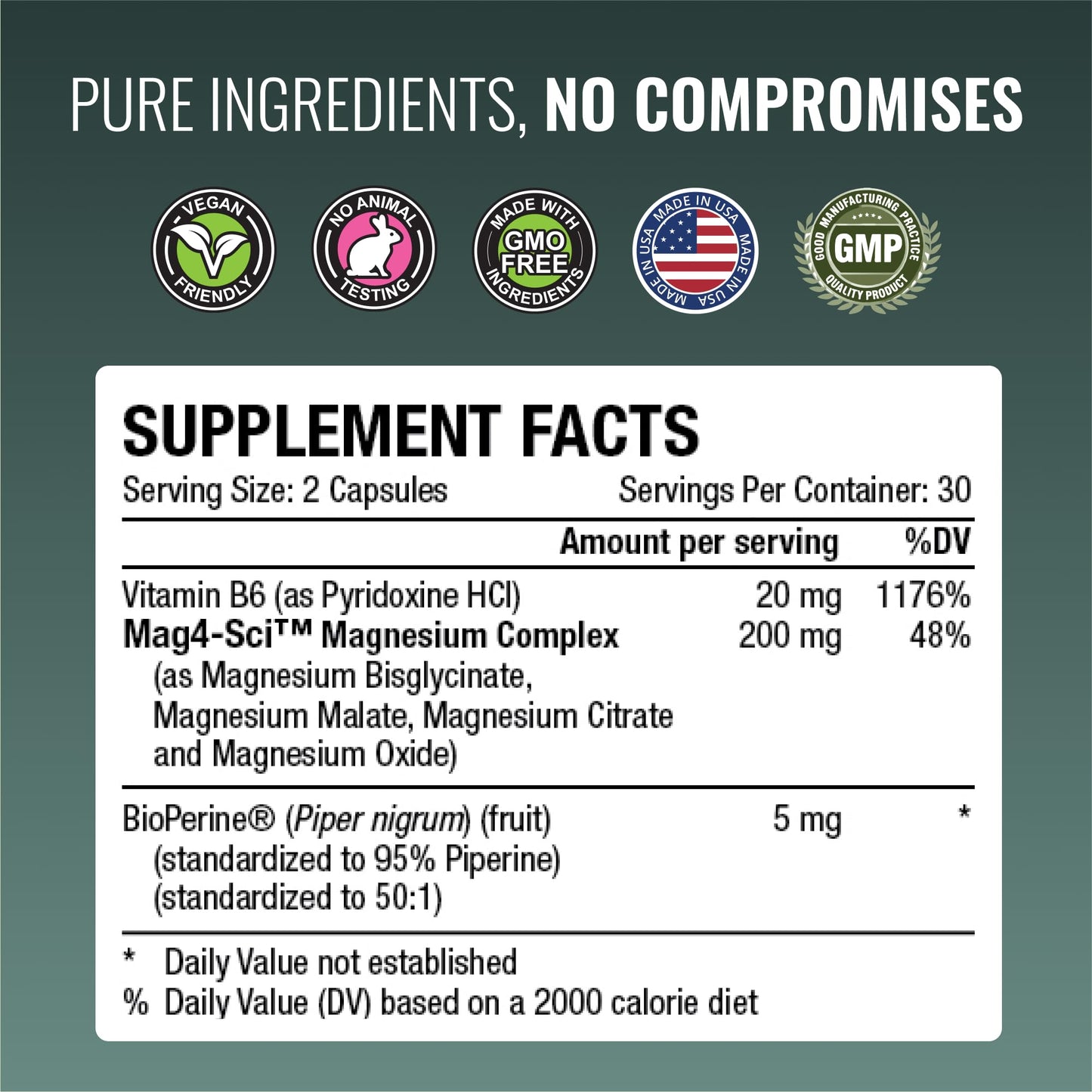 Approved Science Magnesium Complex Capsule 60 Capsules
