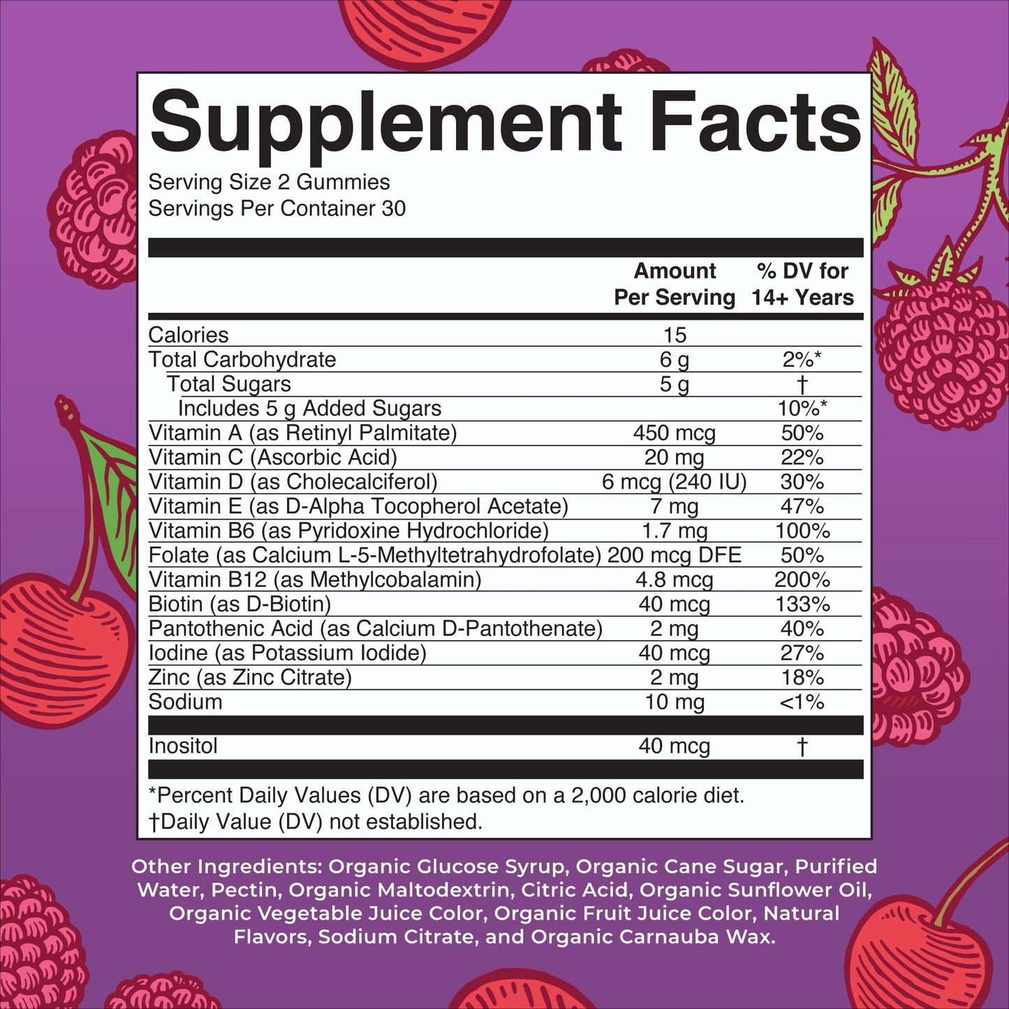 MaryRuth's Men's Vitamin Gummy, 60 Count