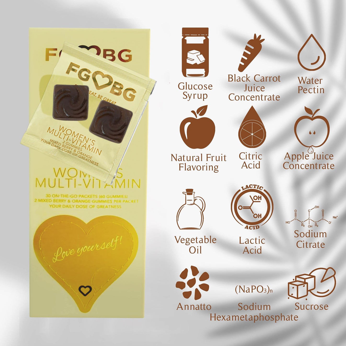 FGBG Women's Multivitamin Gummies 1 Bottle