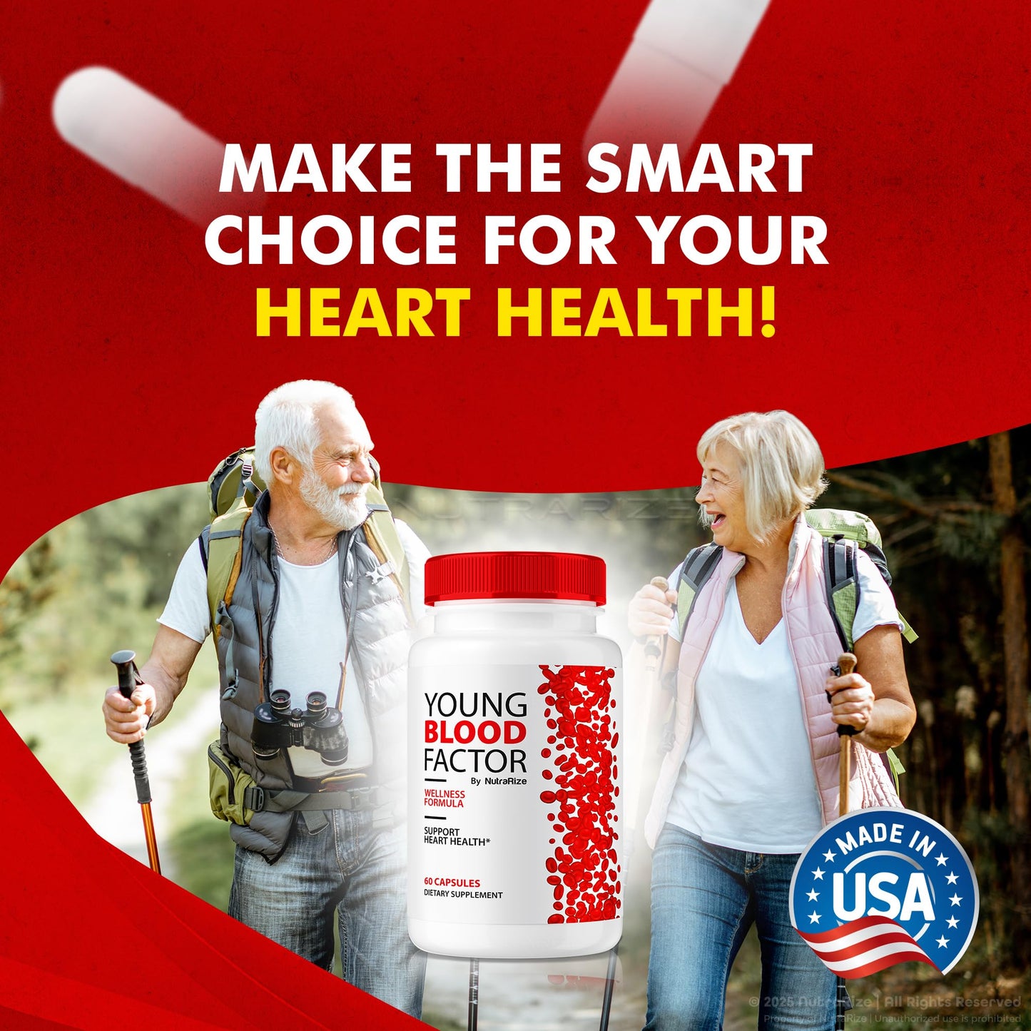 NutraRize Young Blood Factor, 60 Capsules