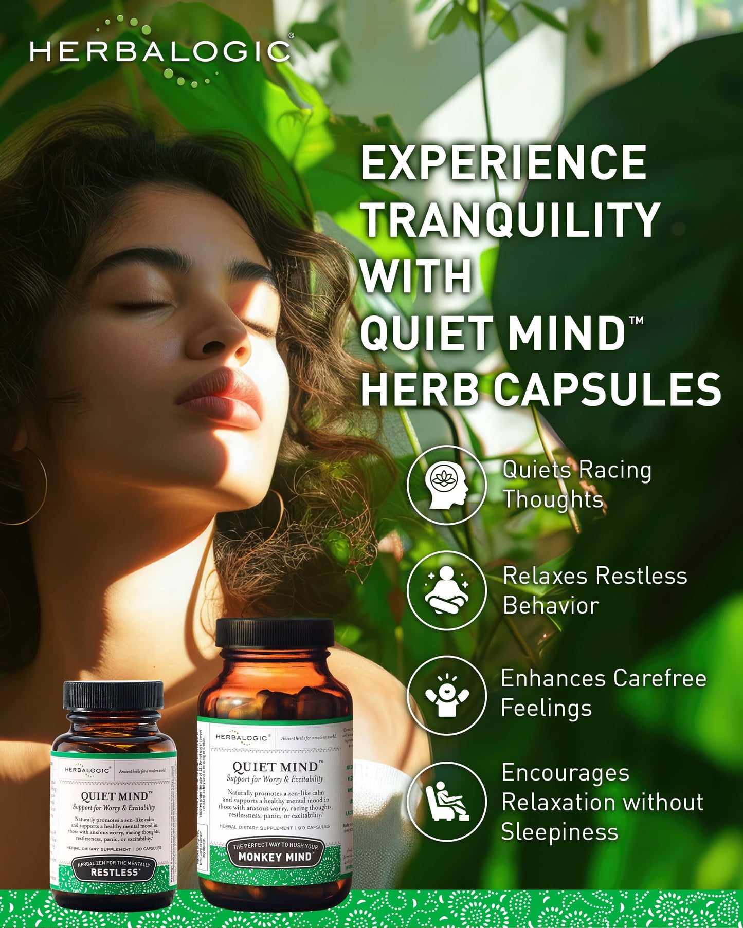 Herbalogic Quiet Mind Capsules 30 Count