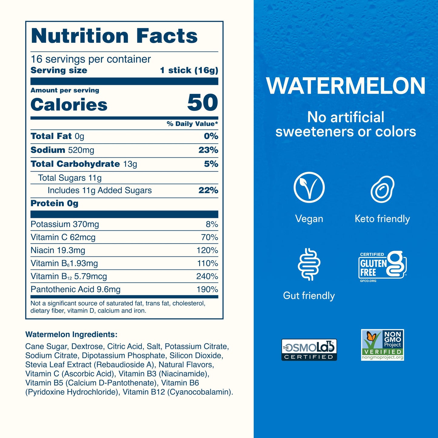 Liquid I.V. Hydration Electrolytes Powder 16 Count