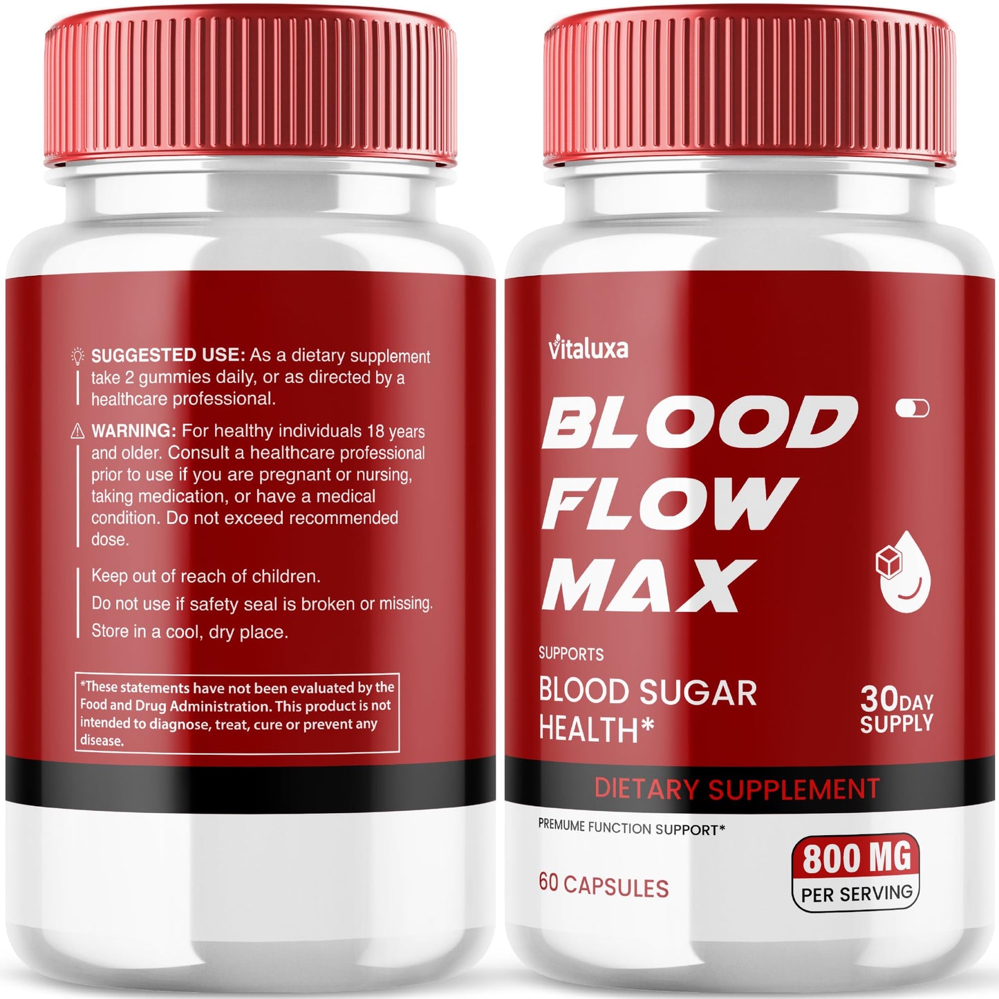 Vitaluxa Blood Flow Max Capsules 120 Count