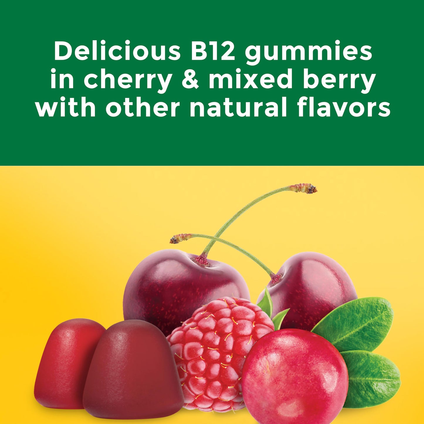 Nature Made Extra Strength Vitamin B12 Gummies 3000 mcg per serving, 60 Gummies