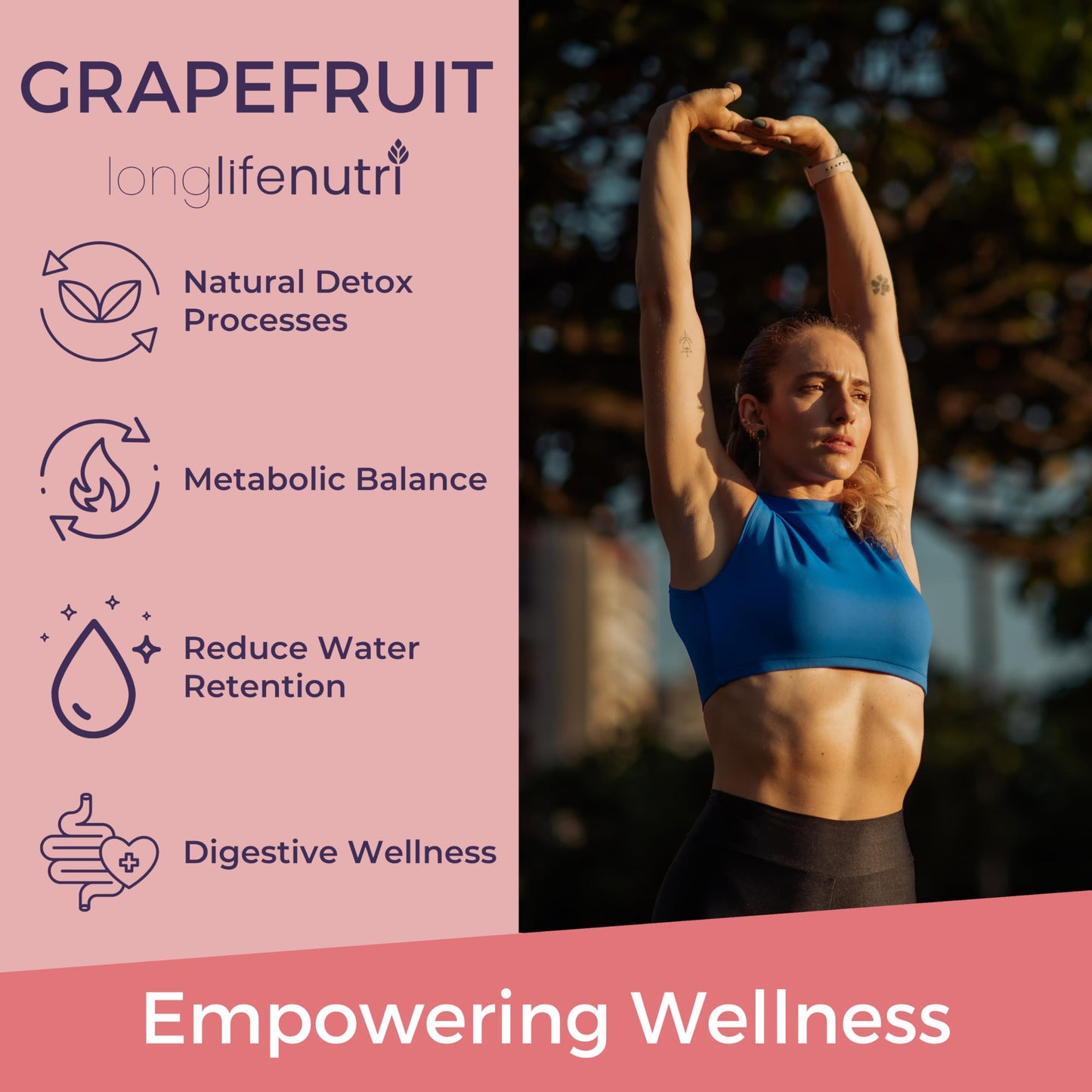 LongLifeNutri Grapefruit Seed Extract 500mg Capsule, 180 Count